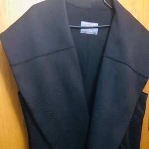 COPY - Longline duster vest with pockets